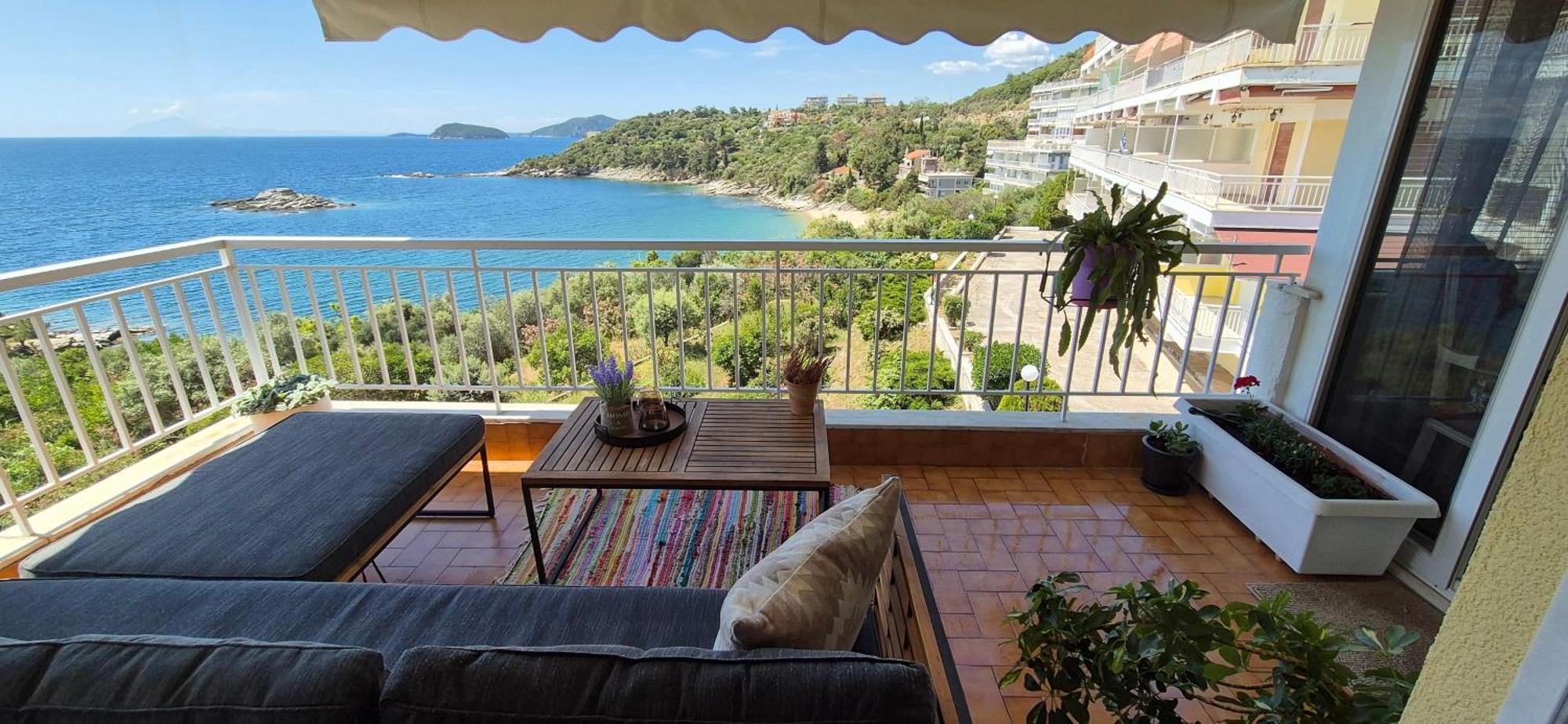 Beach Apartment Palaiontsiflikion Luaran gambar