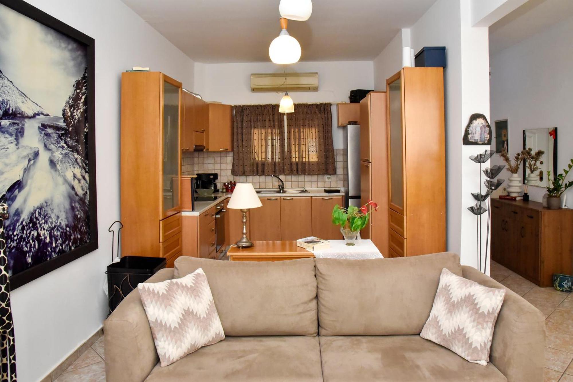 Beach Apartment Palaiontsiflikion Luaran gambar
