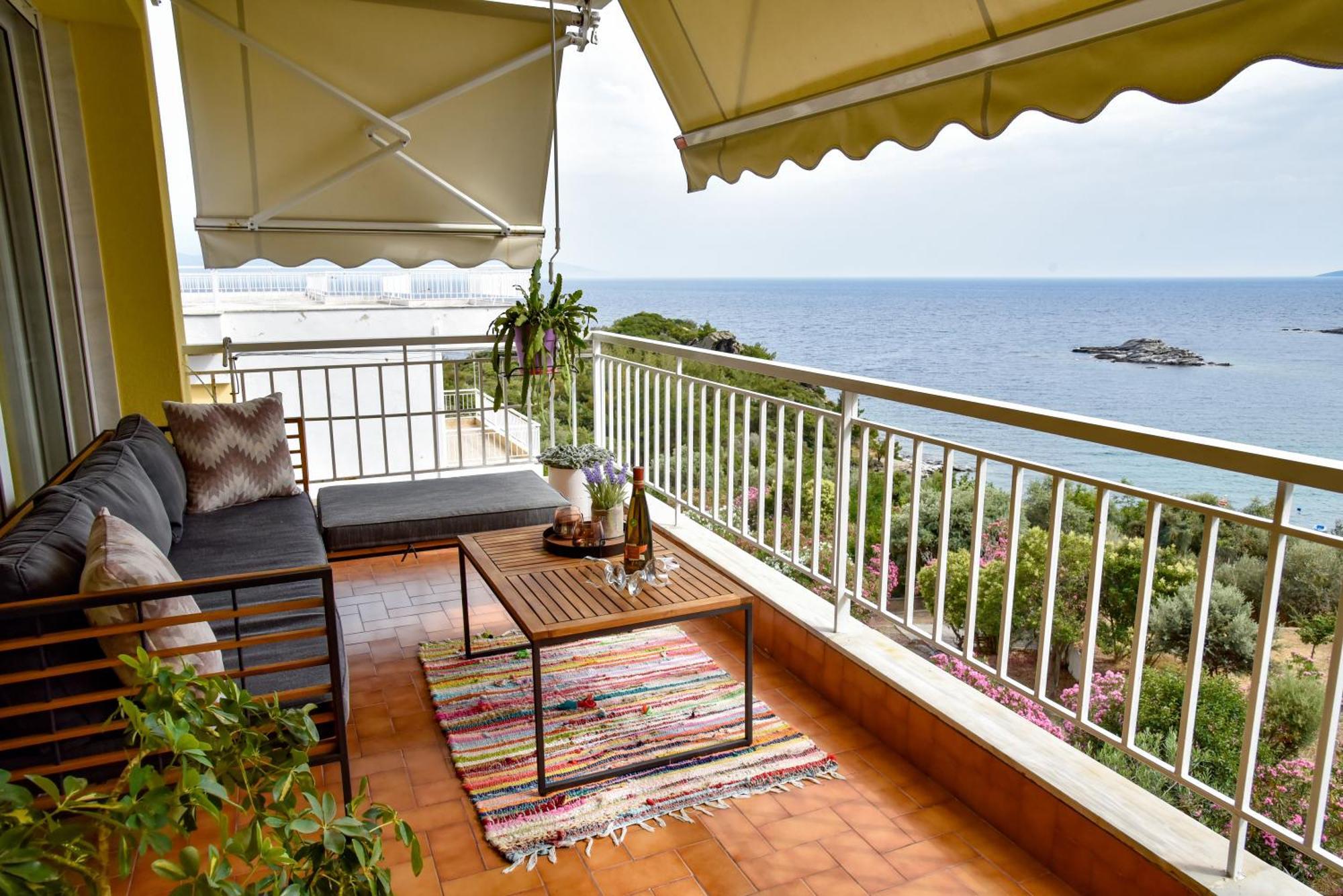 Beach Apartment Palaiontsiflikion Luaran gambar